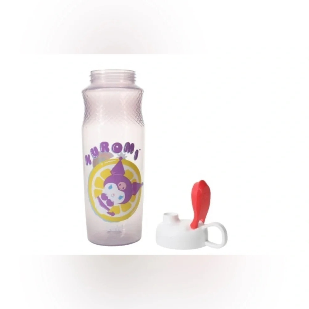 Zak Designs Sanrio Kuromi Water Bottle 30 oz Lavender Purple Flip Spout NWT - Picture 4 of 11